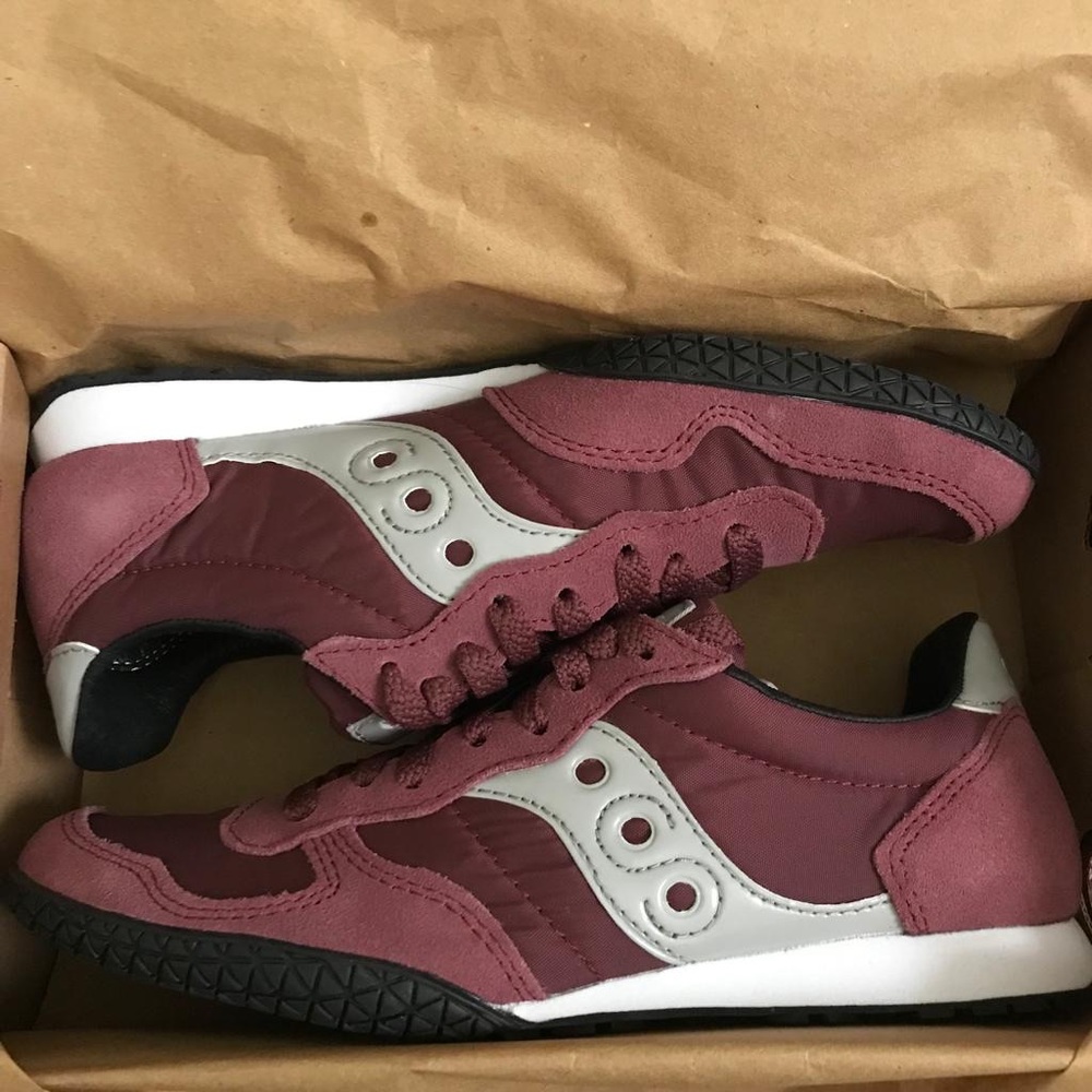 Women’s Saucony Originals Bullet Sneakers, Burgundy